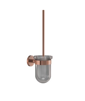 Toilet Brush & Holder - Blush Gold PVD