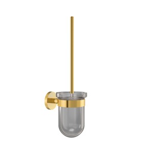 Toilet Brush & Holder - Gold Bright PVD