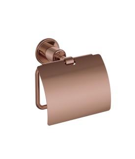 Toilet Roll Holder - Blush Gold PVD