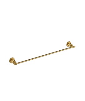 Single Towel Rail - Gold Bright PVD