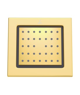 Tilting Rectangular Bodytile 130 X 120mm - Gold Bright PVD