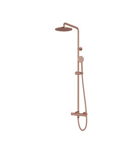 Multifunction Thermostatic Shower Valve - Blush Gold PVD