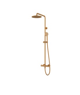 Multifunction Thermostatic Shower Valve - Gold Matt PVD