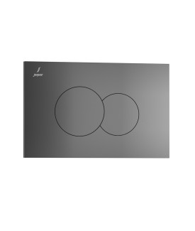 Control Plate Opal - Black Chrome