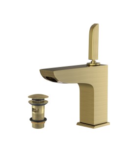 Joystick Basin Mixer - Antique Bronze