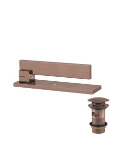 Single Lever Basin Mixer - Antique Copper