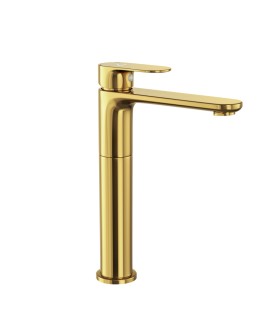 Extended Mono Basin Mixer - Gold Bright PVD