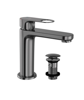 Mono Basin Mixer - Black Chrome