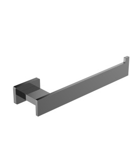 Towel Holder - Black Chrome