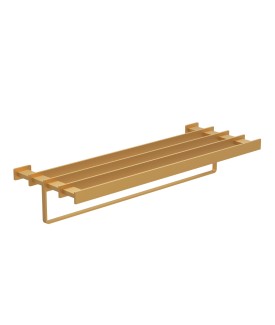 Towel Shelf 600mm Long - Gold Matt PVD