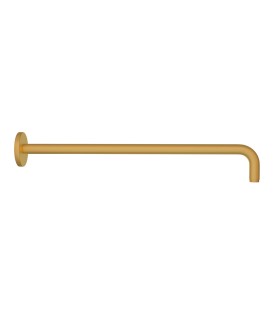 Round Shower Arm 300mm - Gold Matt PVD