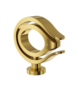 Single Lever Basin Mixer - Gold Bright PVD