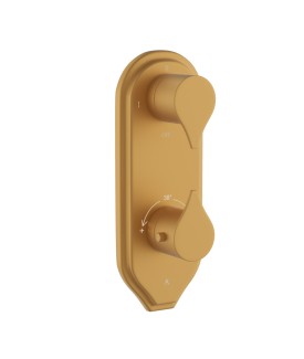 Thermostatic shower valve - Gold Matt PVD