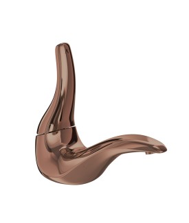 Single Lever Basin Mixer - Blush Gold PVD