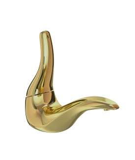 Single Lever Basin Mixer - Gold Bright PVD