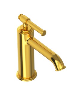 Single Lever Basin Mixer - Gold Bright PVD