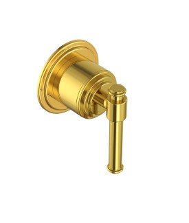 Exposed Part Kit of Single Lever In-wall Manual Shower Valve - Gold Bright PVD