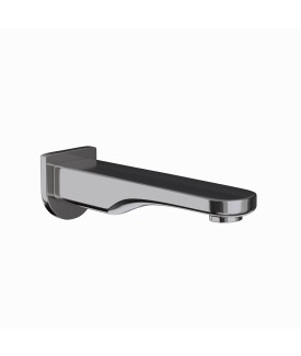 Opal Prime Bath Spout - Black Chrome