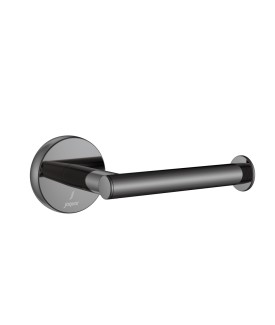 Spare Toilet Paper Holder - Black Chrome