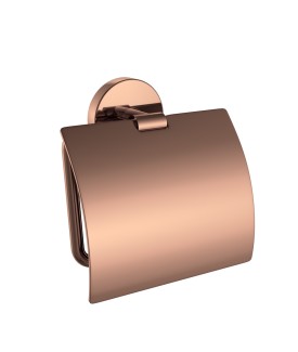 Toilet Paper Holder - Blush Gold PVD