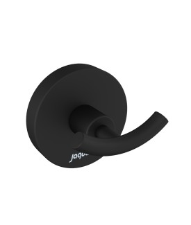 Double Robe Hook - Black Matt