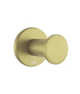 Single Robe Hook - Brass Matt