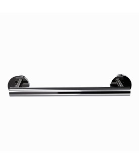 Grab Bar 300mm Long - Black Chrome