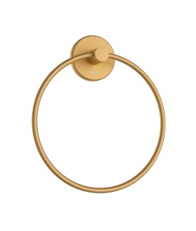 Towel Ring Round - Gold Matt PVD