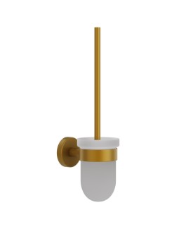 Toilet Brush & Holder - Gold Matt PVD