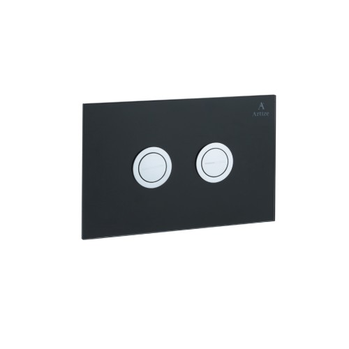 Cilica Pneumatic Black Glass Control Plate