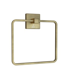 Towel Ring Square - Antique Bronze