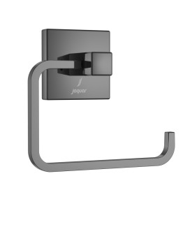 Toilet Roll Holder - Black Chrome