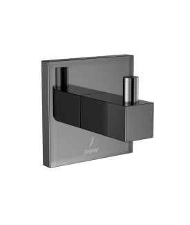 Robe Hook - Black Chrome