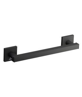 Grab Bar 300mm Long - Black Matt