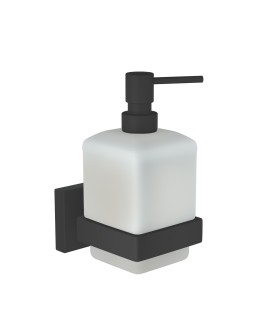 Soap Dispenser with Glass bottle - Black Matt