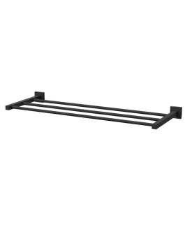 Towel Shelf 600mm long - Black Matt