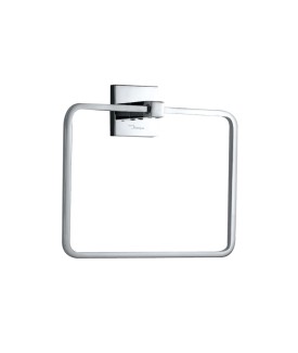 Towel Ring Square - Chrome