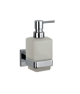 Soap Dispenser with Glass bottle - Chrome