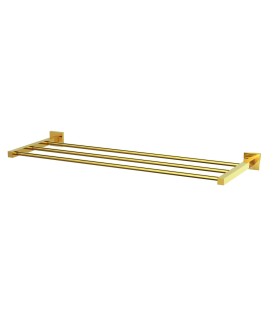 Towel Shelf 600mm long - Gold Bright PVD