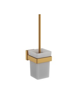 W.C. Brush Holder - Gold Matt PVD