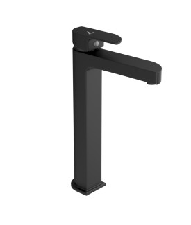 Extended Mono Basin Mixer - Black Matt