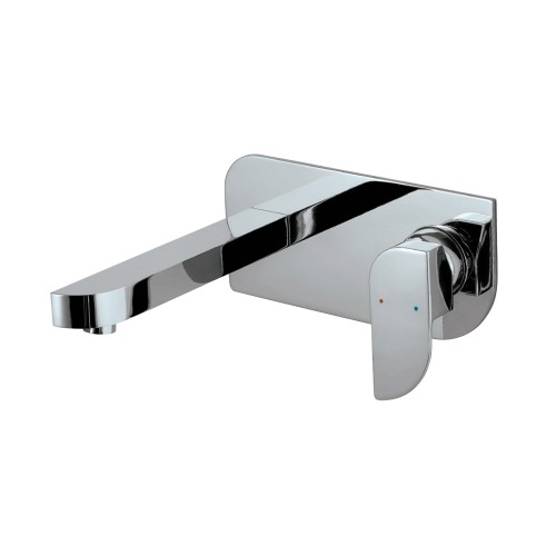 2 Hole Wall Mounted Basin Mixer