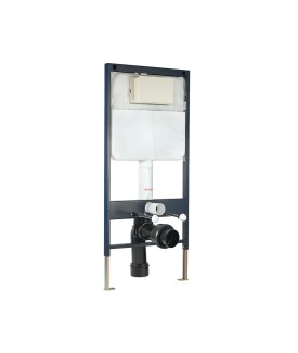 Pneumatic Single Piece Slim In-wall Cistern