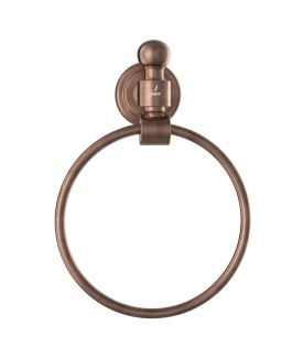 Towel Ring Round - Antique Copper