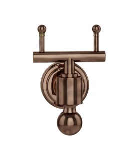 Double Robe Hook - Antique Copper