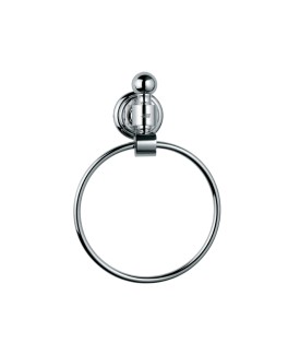 Towel Ring Round - Chrome