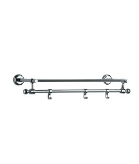 Towel Shelf 600mm long - Chrome