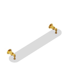 Glass Shelf - Gold Bright PVD