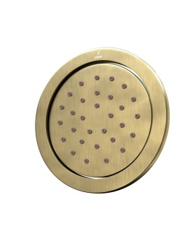 Tilting Round Bodytile 120mm - Antique Bronze