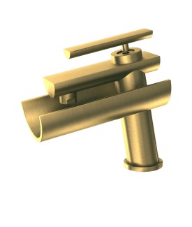 Single Lever Basin Mixer - Antique Bronze